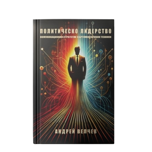 Корица на книгата: Политическо лидерство — Андрей Величев